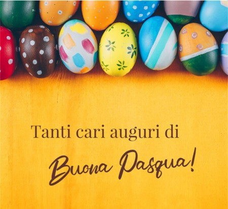 Auguri di buona Pasqua